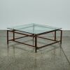 A Sleek Sixties Henning Norgaard Teak and Glass Coffee Table for Komfort, Denmark