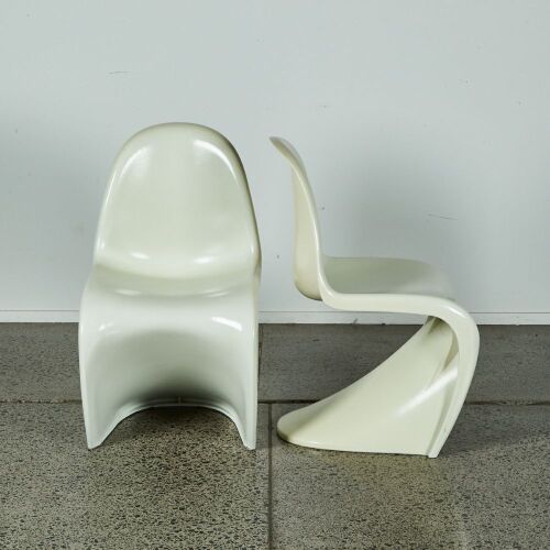 A Pair Of Panton Style Chairs