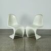 A Pair Of Panton Style Chairs - 2