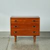 A Solid Mahogany Chest Of Drawers