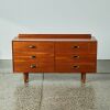 A Solid Mahogany Lowboy