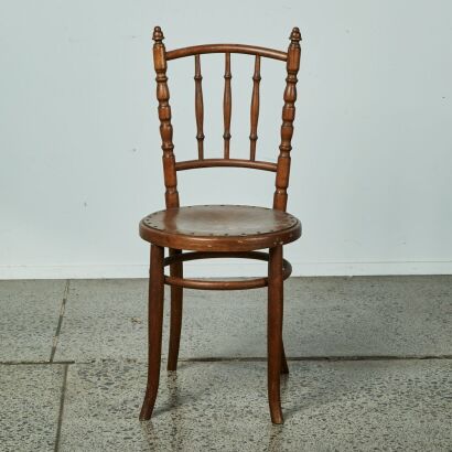 An Early 20th Century Austrian Bentwood Chair