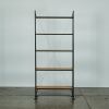 A Michael Draper Black Steel and Ply Shelf - 2