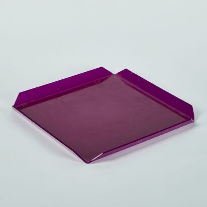 A Geometric Purple Tray