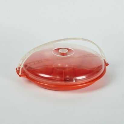 A Plastic Carilolier Segmented Serving Dish