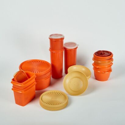 A Retro Picnic or Camping Set