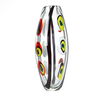 An Unusual Art Glass Vase