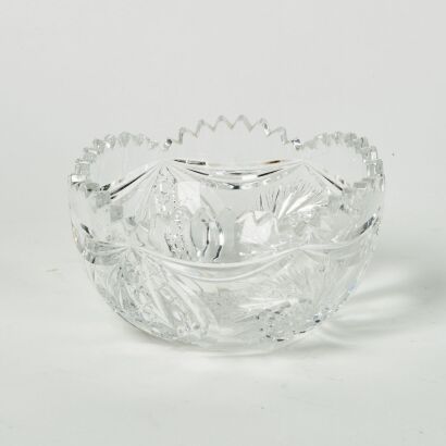 An Ornate Crystal Bowl