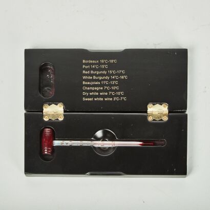 A Vintage Wine Thermometer