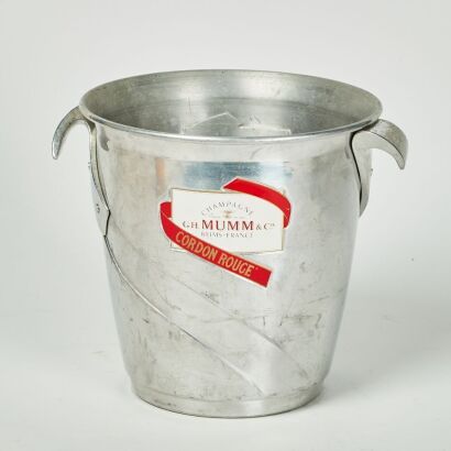 A Mumm Champagne Bucket