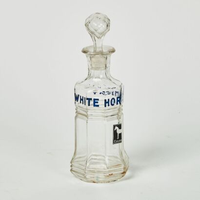 A White Horse Whisky Decanter