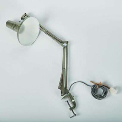 A Superlux Anglepoise Clamp Lamp