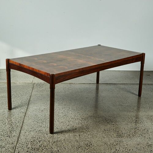 A Rudi Schwarz Rosewood Dining Table