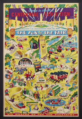 An New Zealand Centennial Poster 1939