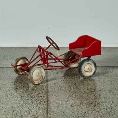 A Vintage Pedal Car