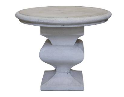 A Reconstituted Stone Outdoor Table