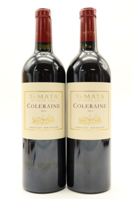 (2) 2013 Te Mata Estate Coleraine, Hawke's Bay [BC98] ♦