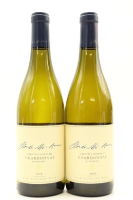 (2) 2018 Millton Clos de Ste. Anne Naboth's Vineyard Chardonnay, Gisborne ♦