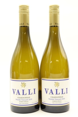 (2) 2020 Valli Waitaki Vineyard Chardonnay, Central Otago ♦