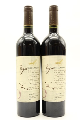 (2) 2017 Millaman 'Paya de Millaman' Malbec, Curico Valley &diams;