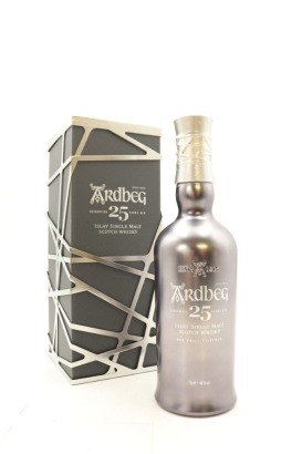 (1) Ardbeg 25 Year Old 2020 Released Single Malt Scotch Whisky, 46% ABV