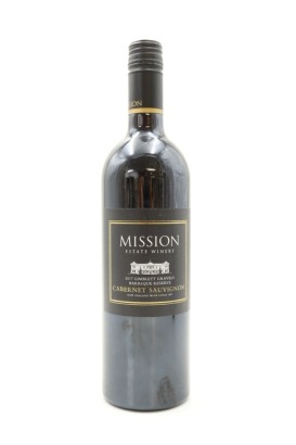 (1) 2017 Mission Estate Winery Barrique Reserve Cabernet Sauvignon, Gimblett Gravels