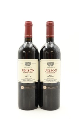 (2) 2002 Unison Vineyard Unison Selection Red, Gimblett Gravels