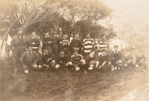 Photographer Unknown - An Early New Zealand Football Team 