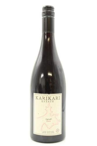 (1) 2004 Karikari Estate Syrah, Northland