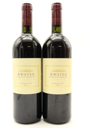 (2) 2004 Te Mata Estate Awatea Cabernets Merlot, Hawke's Bay