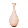 A Pink Onion Glass Vase 