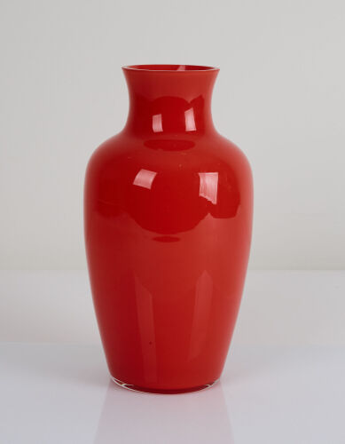 A Dibbern Glass Vase