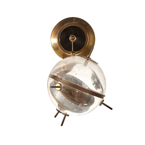 A Sputnik Table Barometer Weather Station by Huger c.1960