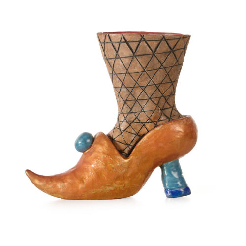 A Katie Gold Boot
