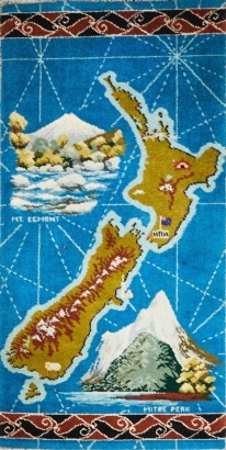 A Feltex Picture Rug of New Zealand