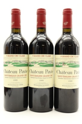 (3) 1999 Chateau Pavie, Saint-Emilion Grand Cru [JR16.5] &diams;