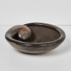 A Large Robyn Stewart Burnished Dung Bowl