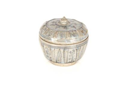 A 16th Century Sawankhalok Lidded Jar