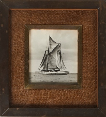 Framed Photograph of 'Will Watch Cutter' Built at Wahapu 1859 by W.P Brown