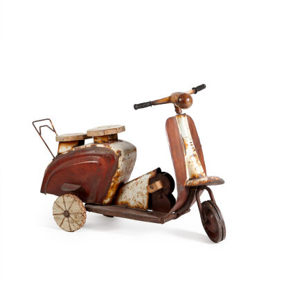 A Vintage Pedal Scooter