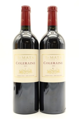 (2) 2015 Te Mata Estate Coleraine, Hawke's Bay [BC97] ♦