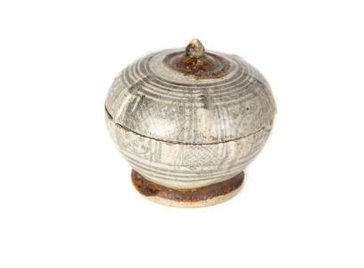 A 14th Century Sawankhalok Lidded Jar