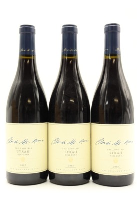 (3) 2015 Millton Clos de Ste. Anne The Crucible Syrah, Gisborne ♦