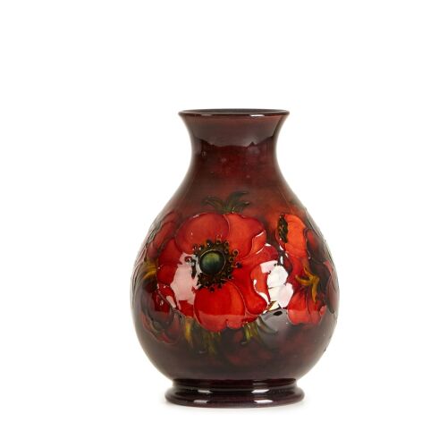 A William Moorcroft Anemone Vase