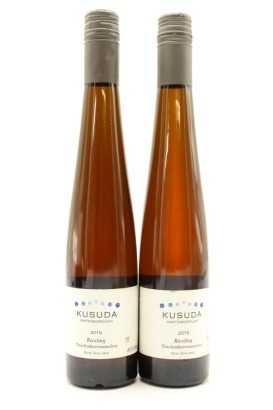 (2) 2015 Kusuda Riesling Trockenbeerenauslese, Martinborough, 375ml [JR18] [RP95] ♦