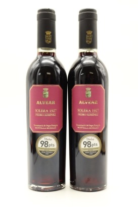 (2) NV Alvear Pedro Ximenez Solera 1927, Montilla-Moriles, 375ml [JR16.5] &diams;