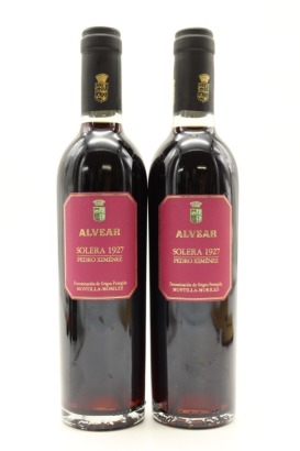 (2) NV Alvear Pedro Ximenez Solera 1927, Montilla-Moriles, 375ml [JR16.5] &diams;