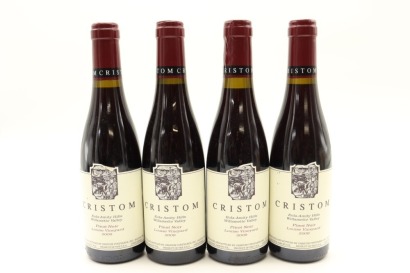 (4) 2009 Cristom Louise Vineyard Pinot Noir, Eola-Amity Hills, 375ml [WE93] &diams;