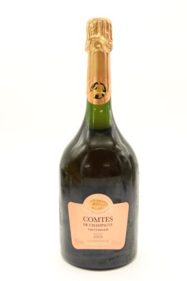 (1) 2006 Taittinger Comtes de Champagne Brut Rose, Champagne [JR18] [WE94] [WS95] &diams;