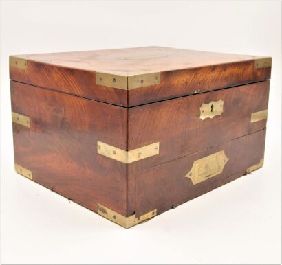 A Victorian Mahogany Writing Box